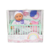 Set de Muñeca y Cuna 10 pulgadas